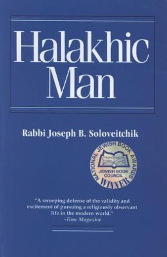 halakhic man (en Inglés)