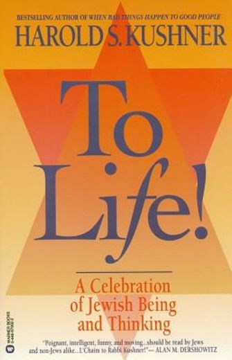 to life!,a celebration of jewish being and thinking