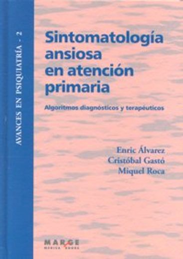 Sintomatología ansiosa en atención primaria (in Spanish)