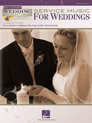 Service Music for Weddings [With CD (Audio)] (in English)