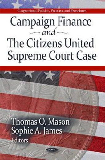campaign finance and the citizens united supreme court case