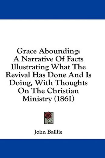 grace abounding: a narrative of facts il