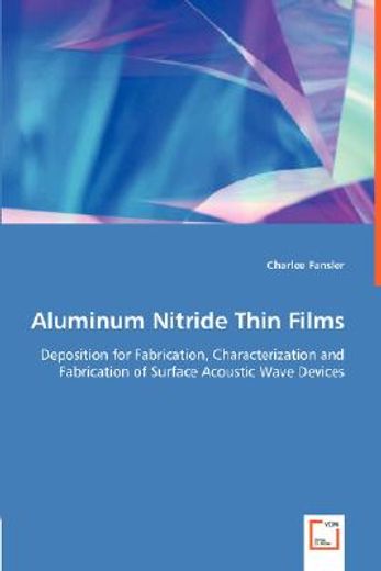 aluminum nitride thin films - deposition for fabrication, characterization and fabrication of surfac