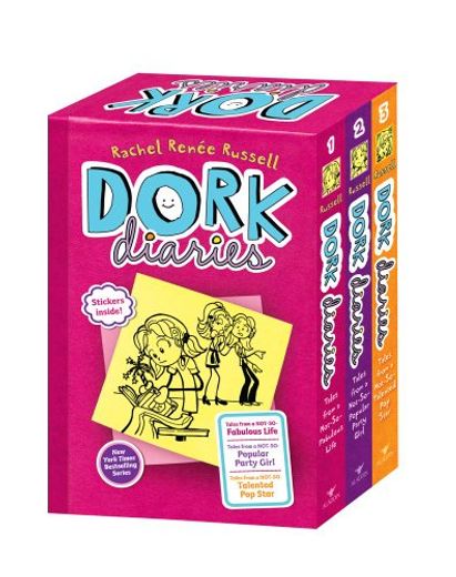 Dork Diaries Boxed set (Books 1-3): Dork Diaries; Dork Diaries 2; Dork Diaries 3 (in English)