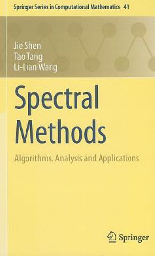 spectral methods,algorithms, analysis and applications