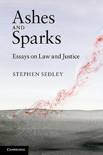 ashes and sparks,essays on law and justice