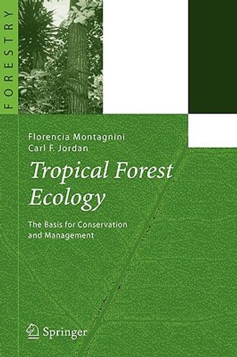 tropical forest ecology,the basis for conservation and management