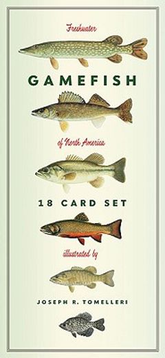 freshwater gamefish of north america,eighteen card set