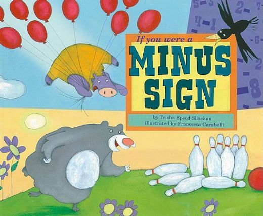 if you were a minus sign (in English)