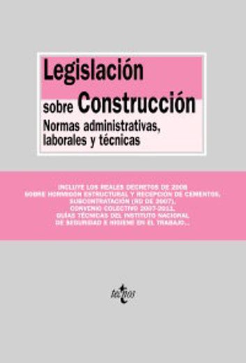 legislación sobre construcción