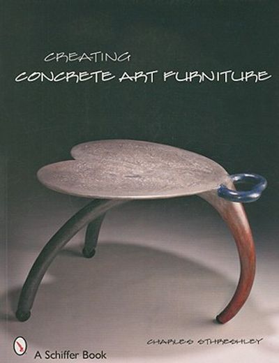 creating concrete art furniture