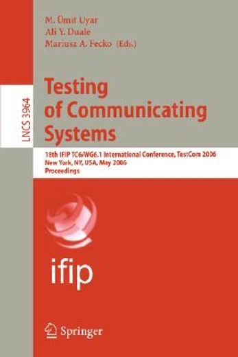 testing of communicating systems