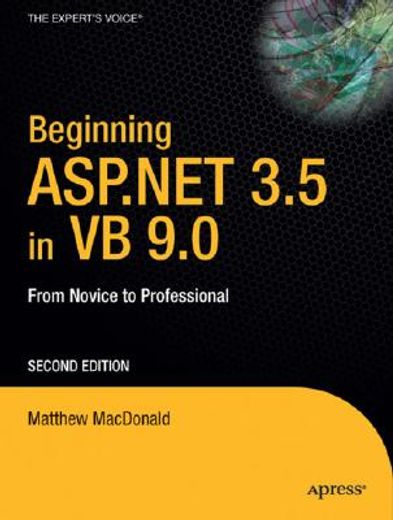 beginning asp.net 3.5 in vb 2008,from novice to professional