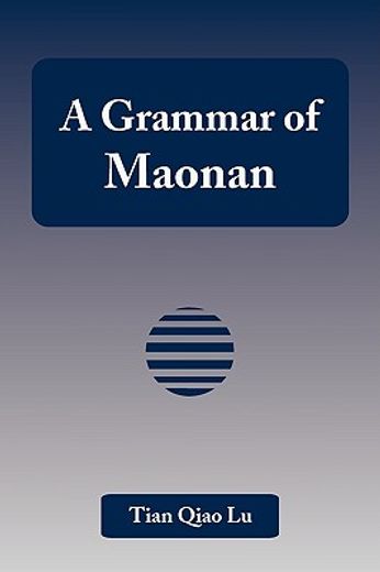 grammar of maonan