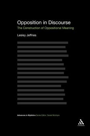 opposition in discourse (in English)