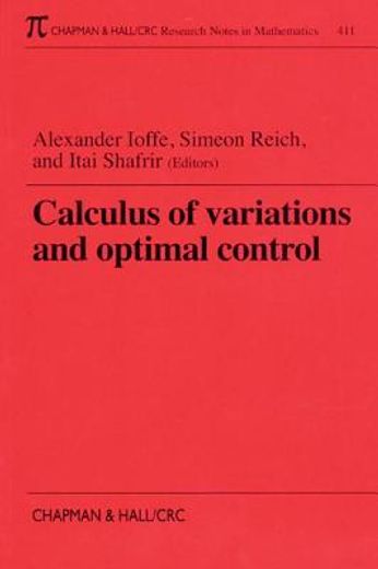 Calculus of Variations and Optimal Control: Technion 1998 (en Inglés)
