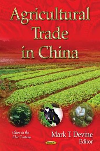 agricultural trade in china (en Inglés)