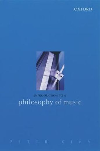 introduction to a philosophy of music