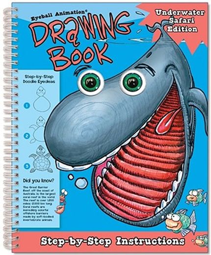 underwater safari drawing book