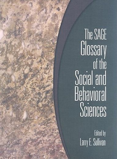 the sage glossary of the social and behavioral sciences