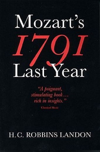 1791, mozart´s last year