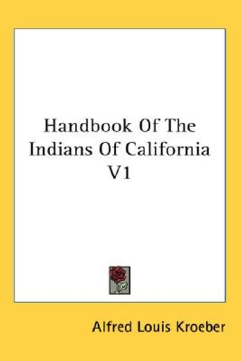 handbook of the indians of california
