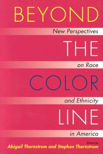 beyond the color line,new perspectives on race and ethnicity in america