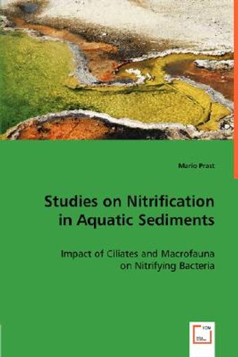 studies on nitrification in aquatic sediments