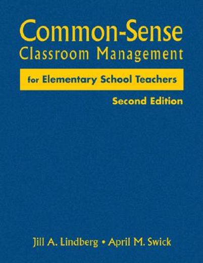 common-sense classroom management for elementary school teachers