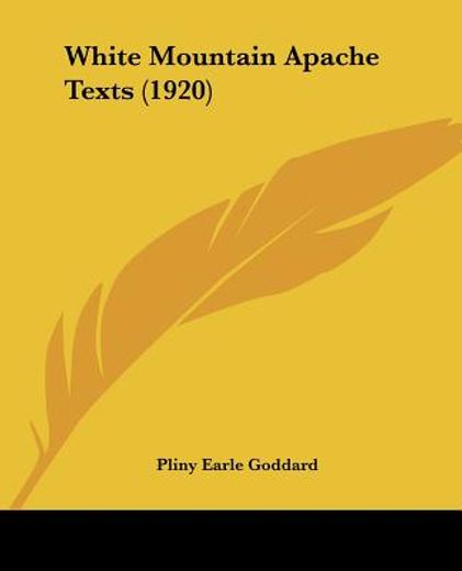 white mountain apache texts