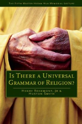 is there a universal grammar of religion?