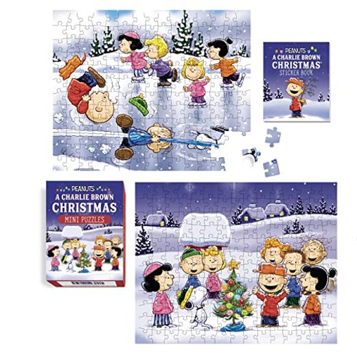 Peanuts: A Charlie Brown Christmas Mini Puzzles (rp Minis) (en Inglés)