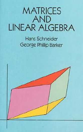 matrices and linear algebra (en Inglés)