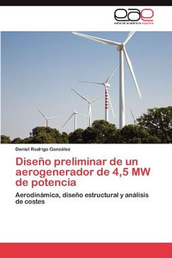 dise o preliminar de un aerogenerador de 4,5 mw de potencia