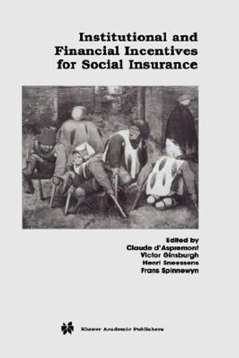 institutional and financial incentives for social insurance (en Inglés)