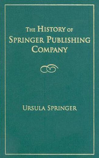 history of springer publishing company
