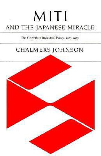 miti and the japanese miracle,the growth of industrial policy, 1925-1975