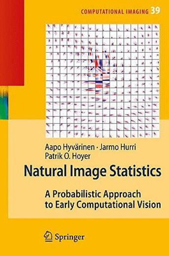natural image statistics,a probabilistic approach to early computational vision