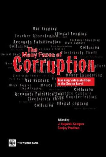 the many faces of corruption,tracking vulnerabilities at the sector level