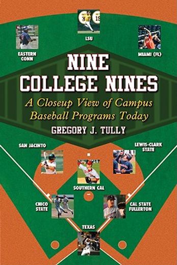 nine college nines,a closeup view of campus baseball programs today