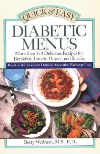 quick & easy diabetic menus (in English)