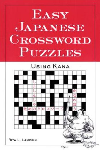 easy japanese crossword puzzles,using kana (en Inglés)