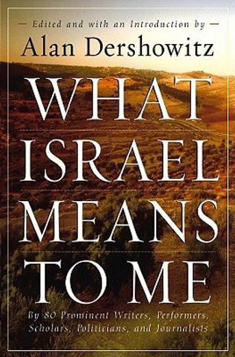 what israel means to me