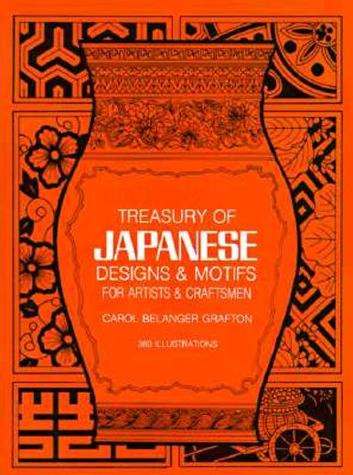 treasury of japanese designs and motifs for artists and craftsmen (in English)