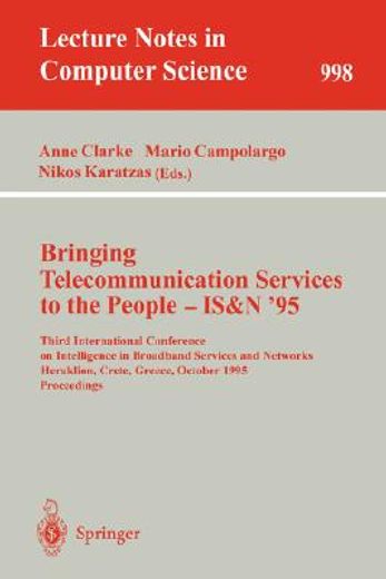 bringing telecommunication services to the people - is&n "95 (en Inglés)