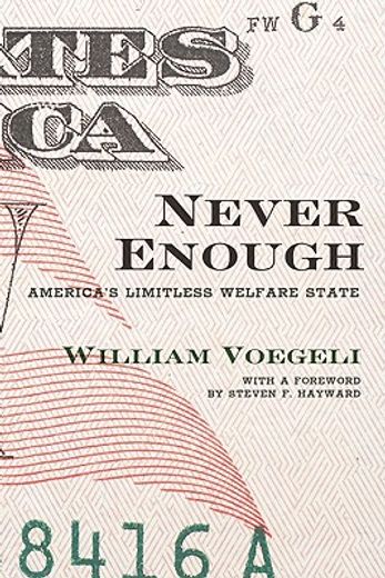 never enough,america´s limitless welfare state