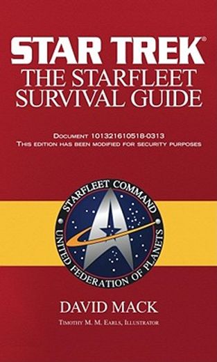 star trek,the starfleet survival guide (in English)