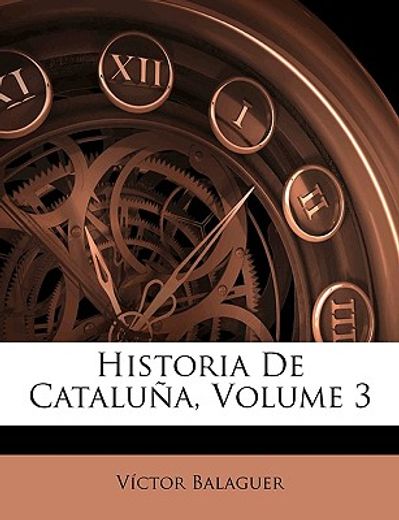 historia de catalua, volume 3