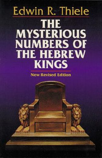 the mysterious numbers of the hebrew kings (en Inglés)