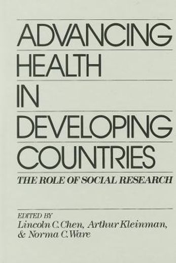 advancing health in developing countries,the role of social research